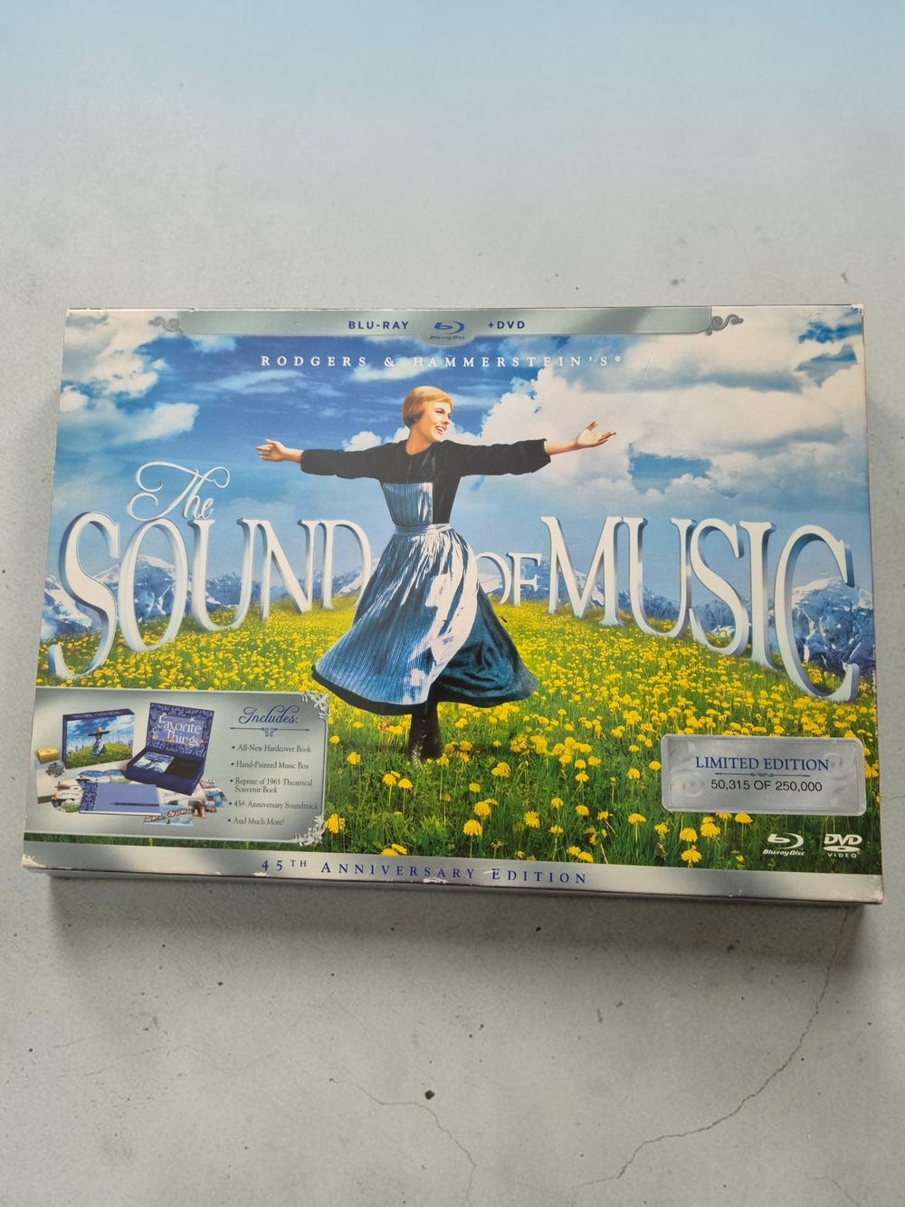 The Sound of Music 45th Anniversary Limited Edition Blu-ray + DVD